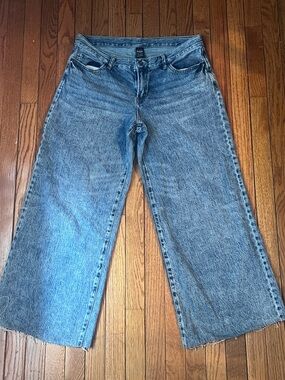 Rewash Light Blue Wide Leg Jeans
